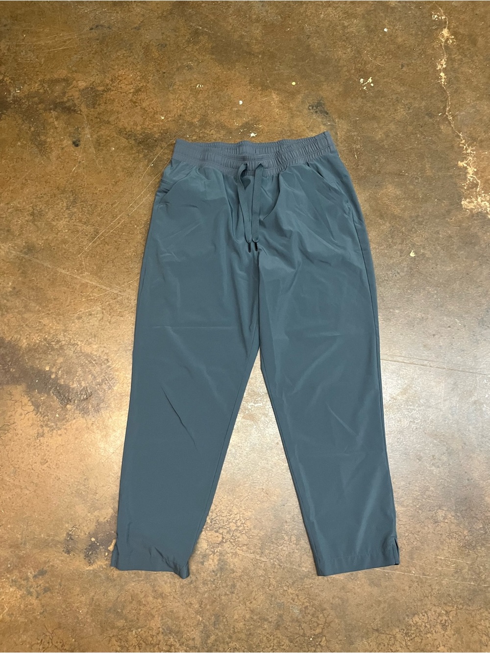 Women’s Drawstring Free Fly Pants - Slate Blue